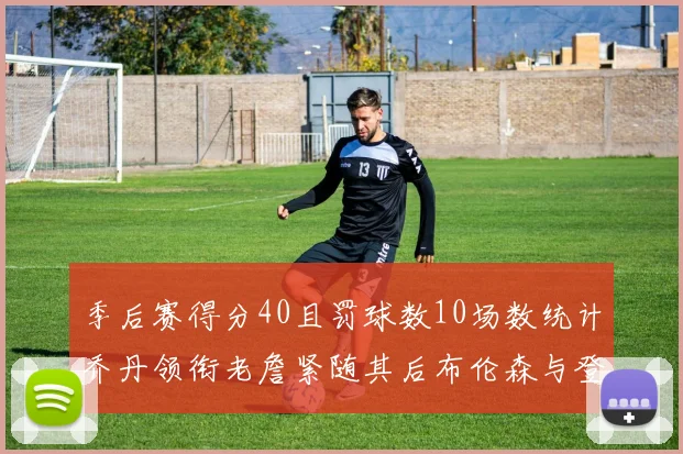 季后赛得分40且罚球数10场数统计乔丹领衔老詹紧随其后布伦森与登库并肩奋战